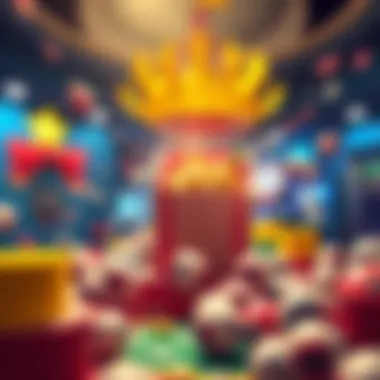 Illustration showcasing winning strategies for online lottery players