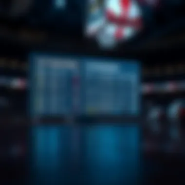 Betting odds displayed on a digital platform for the Mavericks