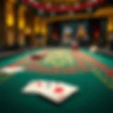 Understanding Baccarat Gameplay Baccarat gameplay overview with cards laid on the table