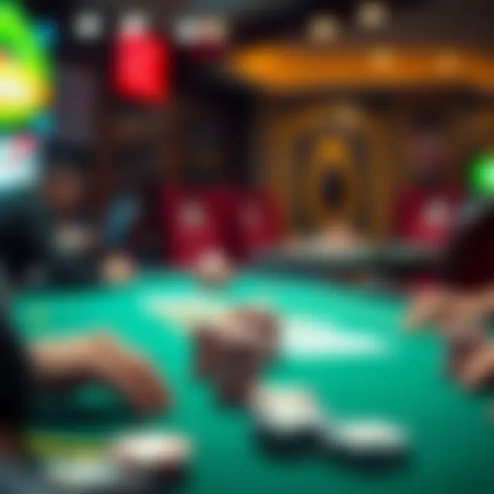 Visual representation of effective bankroll management techniques