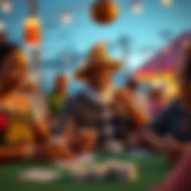 Local art depicting traditional Bermudian culture, reflecting community values