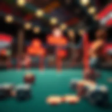 An analytical graph depicting trends in online gambling