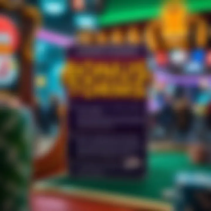 Infographic detailing terms of no deposit bonuses