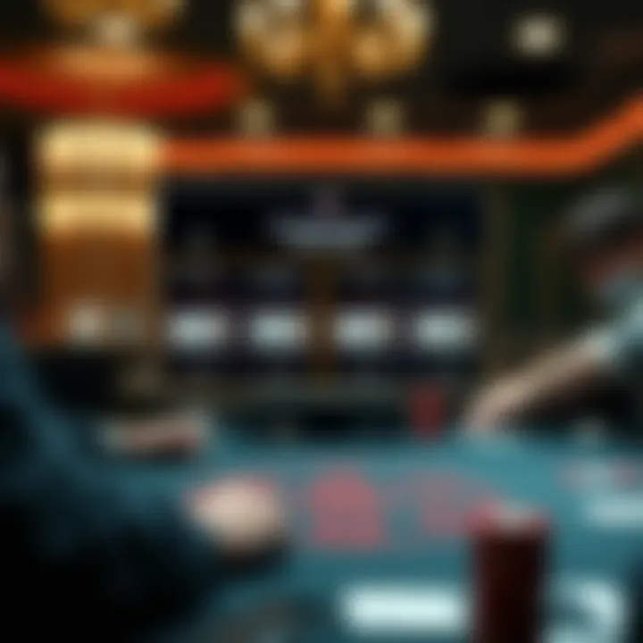 Visual representation of blackjack scenarios showing decision-making strategies