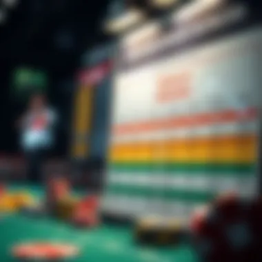 A detailed comparison chart of bookmaker bonuses