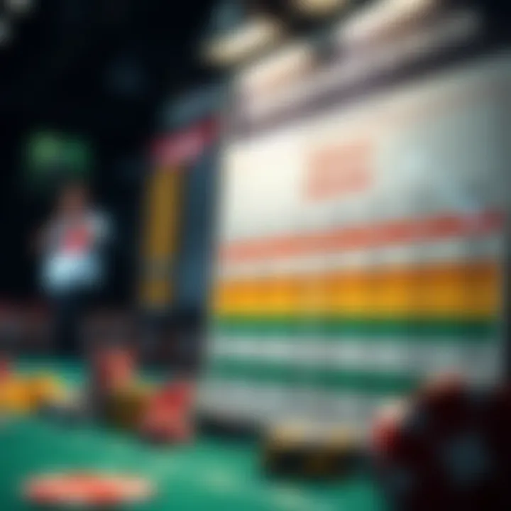 A detailed comparison chart of bookmaker bonuses