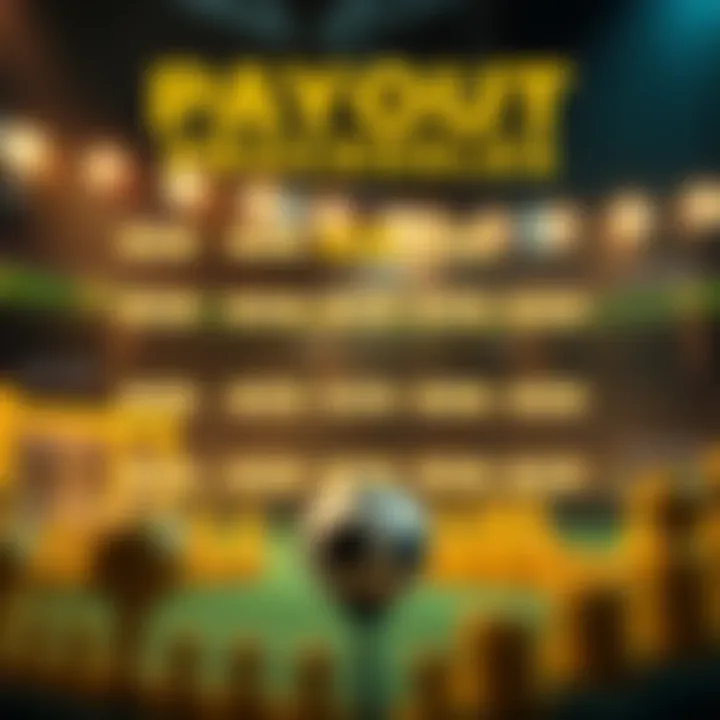 Visual flowchart of payout processes in betting