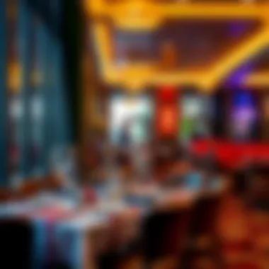 Charming dining area within Casino NB Moncton offering diverse cuisine