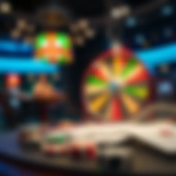 Illustration of chance versus skill in gaming