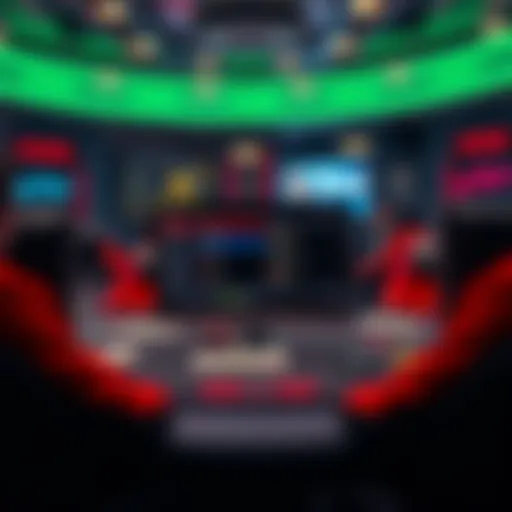 Visual representation of the online poker ecosystem