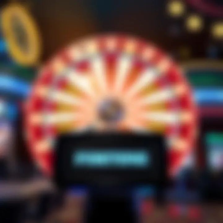A captivating visual showcasing the cultural significance of Wheel of Fortune in gaming and entertainment.