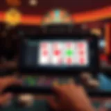 Visual representation of Double Bonus Poker gameplay interface