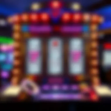 Visual representation of the Double Diamond 2000 slot interface