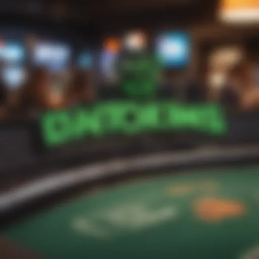 DraftKings Sportsbook logo showcasing brand identity