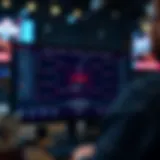 Bracket analysis on a digital screen