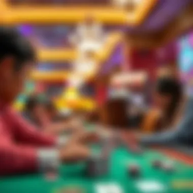 Community engagement event at the casino