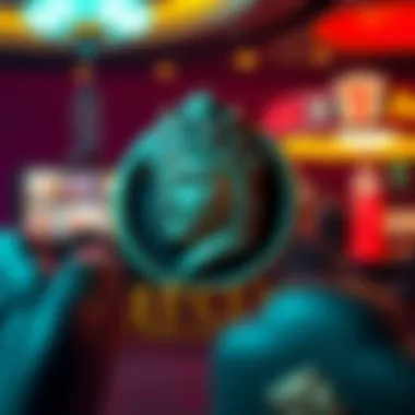 Caesar's casino logo showcasing the brand's identity