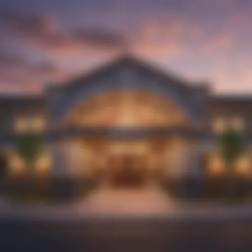 Exterior view of Carson Valley Inn Casino showcasing its vibrant entrance