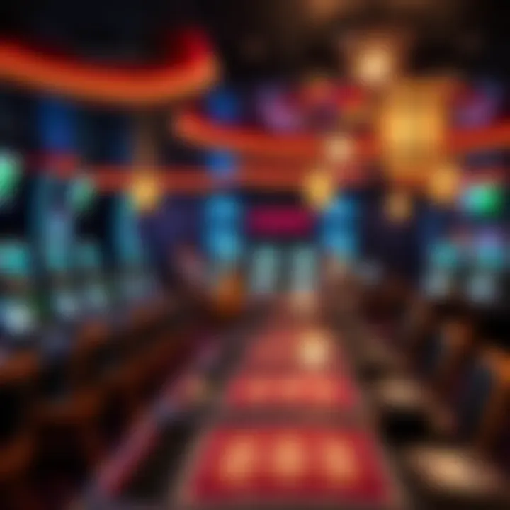 Live dealer setting at DraftKings Casino