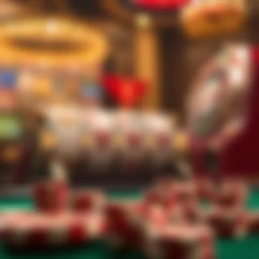 Visual representation of free spins mechanics