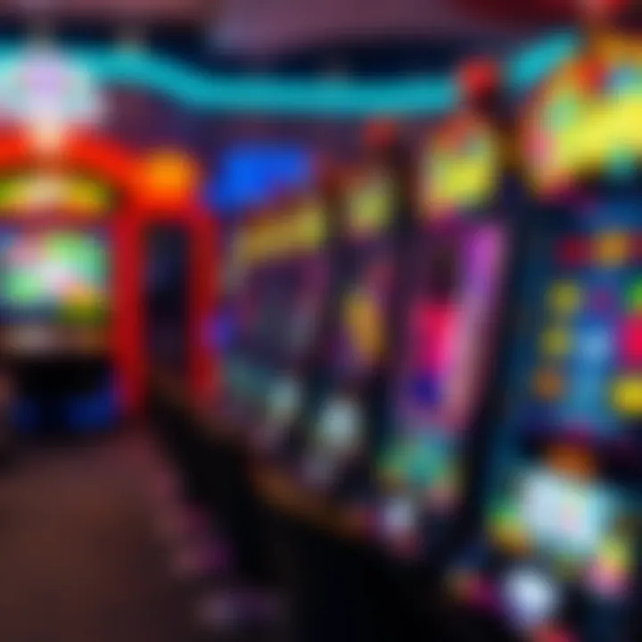 A captivating array of Everi Slots with vibrant graphics