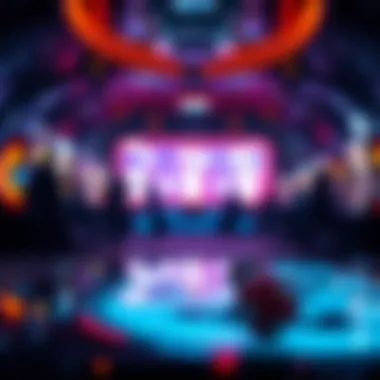 The Future of Online Bingo A futuristic concept image representing the evolving landscape of online bingo