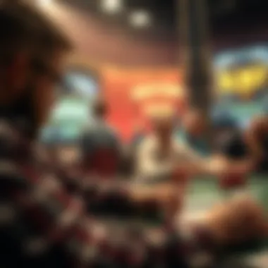 Player making decisions based on probability insights