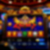 Zeus-themed slot game interface showcasing vibrant graphics