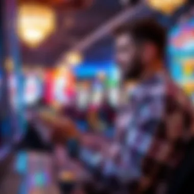 Player enjoying a Zeus slot game on a digital device