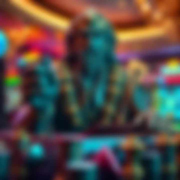 Visual representation of strategies for playing slots effectively