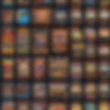 Variety of Video Poker Game Apps A collage showcasing various video poker game apps available for download