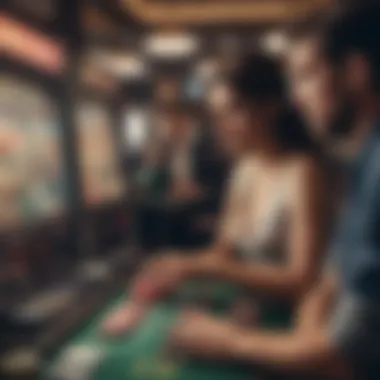 Strategic Gameplay in Video Poker A strategic player making decisions in a video poker game