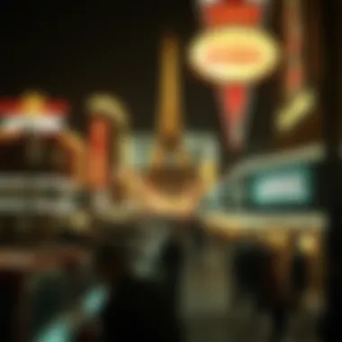 Historic image of Las Vegas in the early 20th century