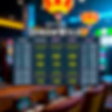 Graphic showcasing payout structure for Joker Wild slots