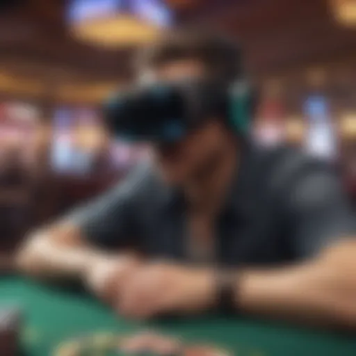 Virtual reality experience in IP casinos