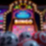 An engaging virtual bingo game interface showcasing vibrant graphics