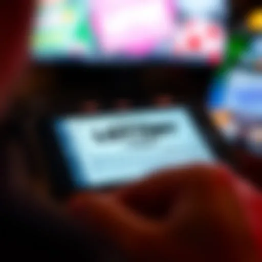 A digital lottery ticket displayed on a smartphone screen.