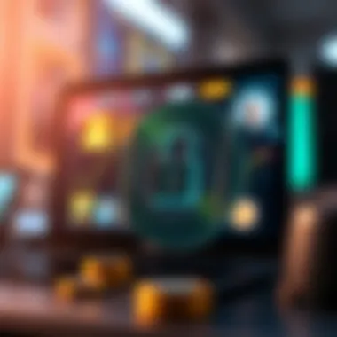 A secure online transaction symbol representing safety in digital lotteries.