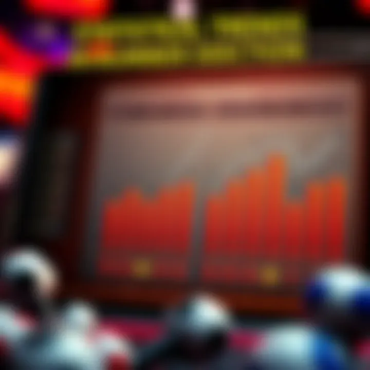 An analytical chart depicting statistical trends in Cleopatra Keno number selections.