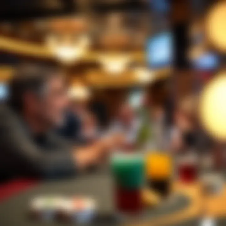 Members enjoying exclusive benefits at the Players Club