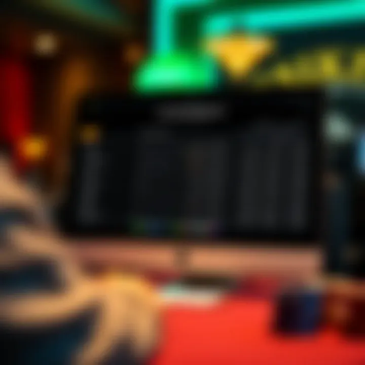 A well-organized bankroll management chart on a Mac screen