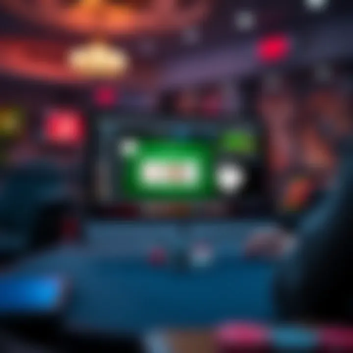 A high-definition display of poker strategies on Mac software