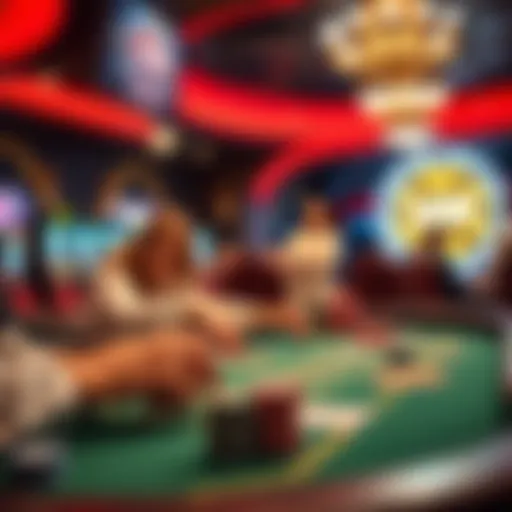 Strategic gameplay in a casino environment