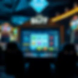 Intricate design of an online slot game interface