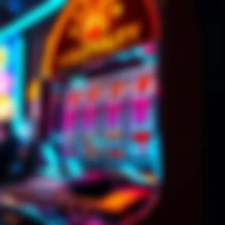 High volatility slot machine in action