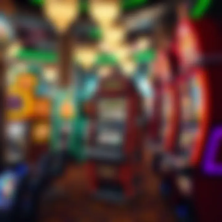 Themed slot machines showcasing various designs