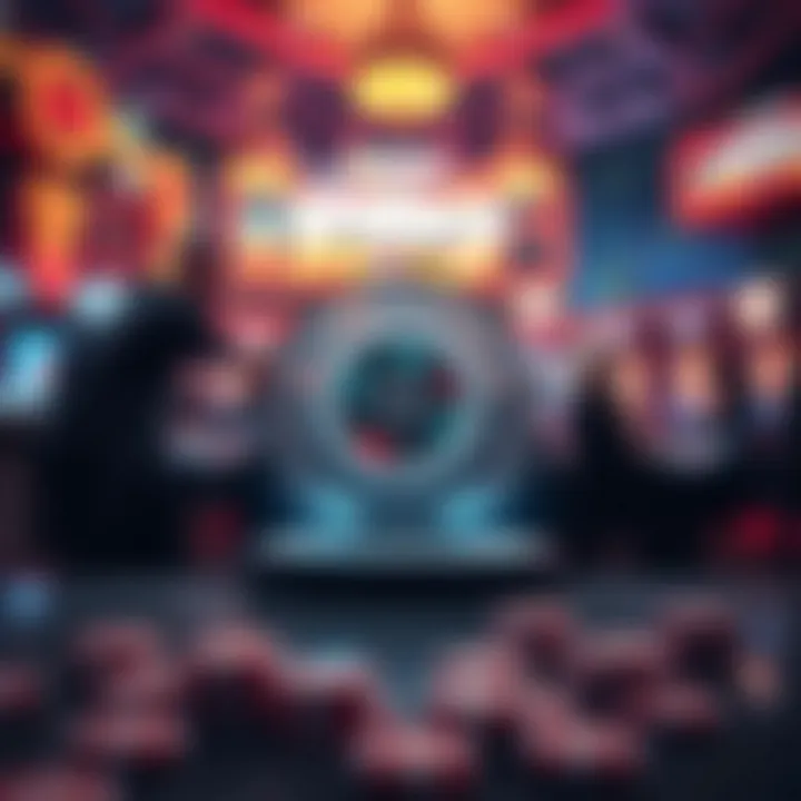 A conceptual visual depicting technological advancements in gaming