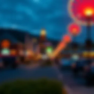 A panoramic view of the local economy impacted by casinos