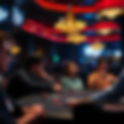 Dynamic action at Rivers Casino tournament tables