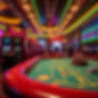 A gaming table filled with diverse betting options at The Isles Casino